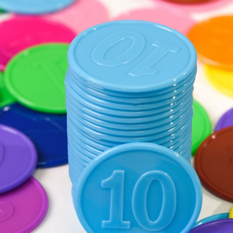 40PCS Poker Chips With Numbers - огляд і ціна Board Game With Chips