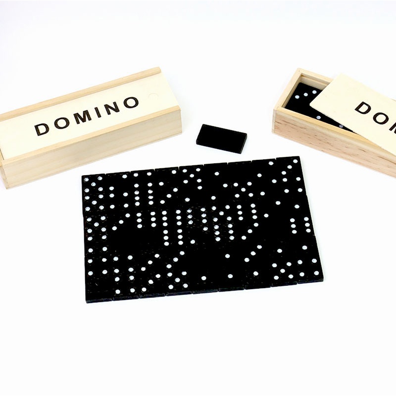 28 Pieces Of Black Dominoes Wo - огляд і ціна Board Game Monopoli