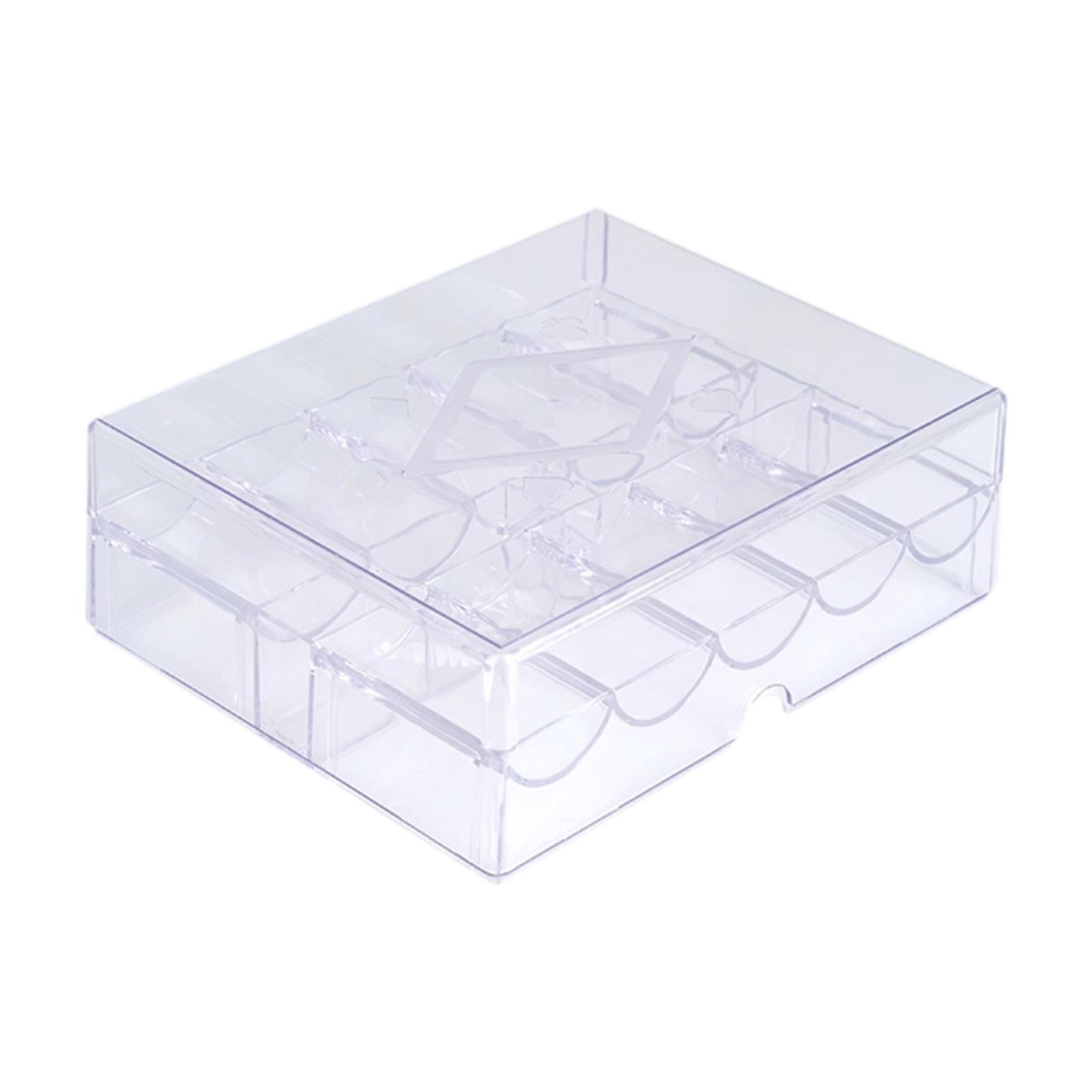 Acrylic Clear Chip Case Chip C - огляд і ціна Board Game With Chips