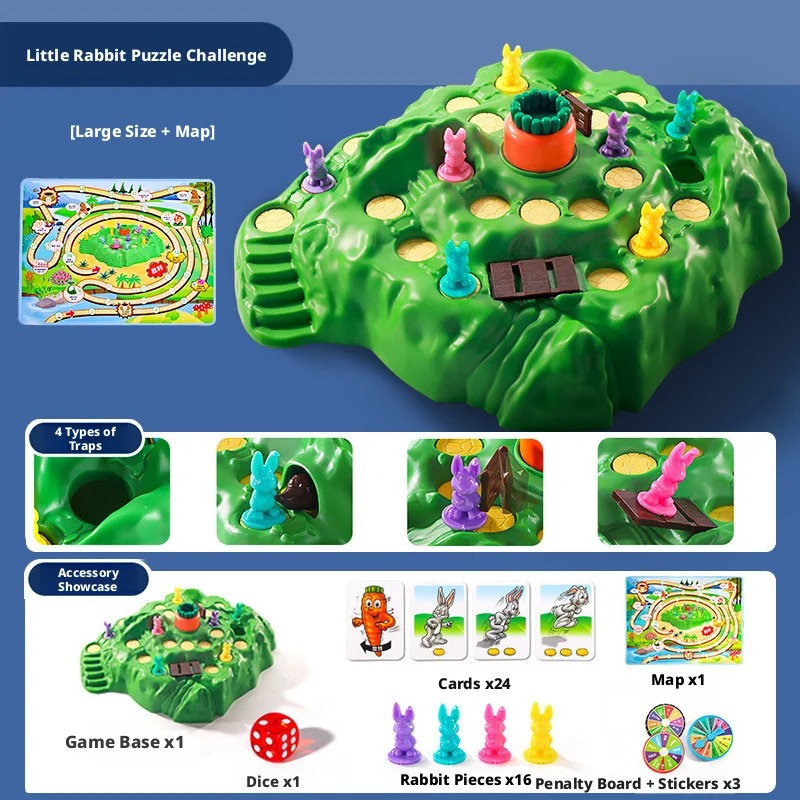 Hot Sale Fun Toy Rabbit Trap U - огляд і ціна Board Game Land