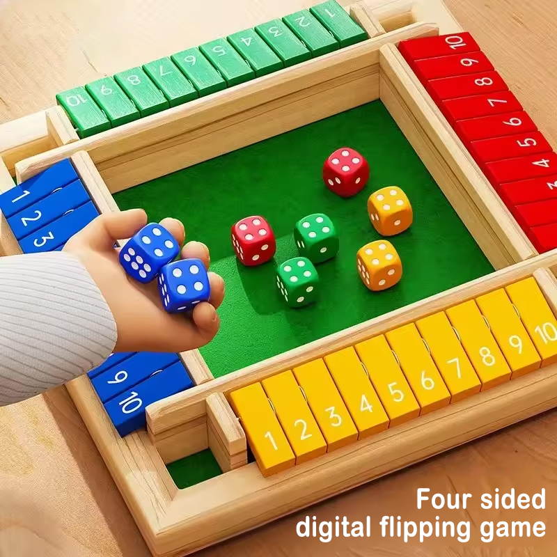 Box Game Wooden Dice Four-Side - огляд і ціна Board Game Flip 7