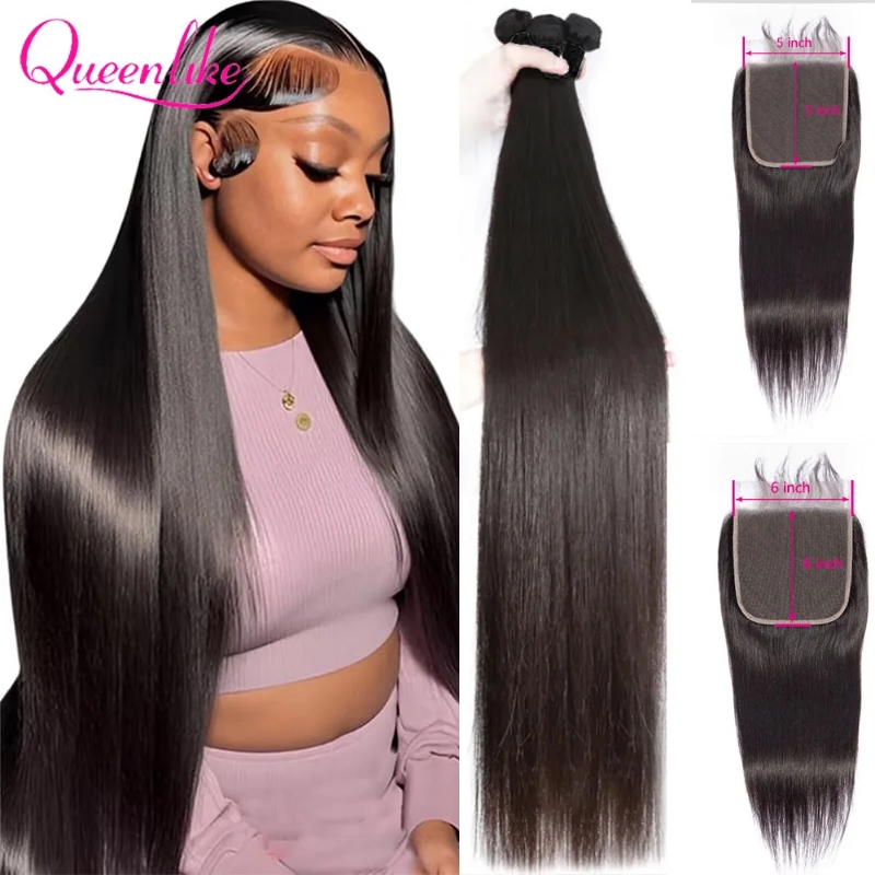 30 40inch Straight Human Hair  - огляд і ціна Board Game Queen
