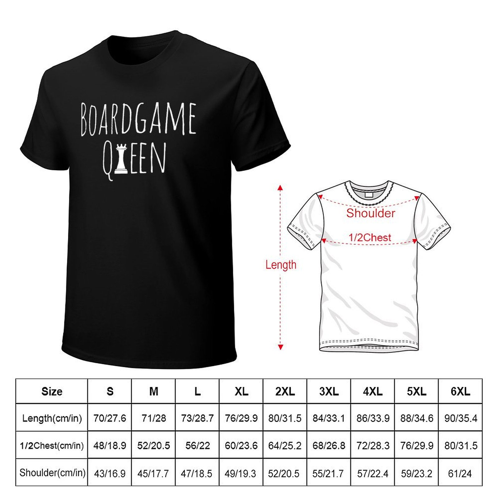 Boardgame Queen T-Shirt Labor  - огляд і ціна Board Game Queen