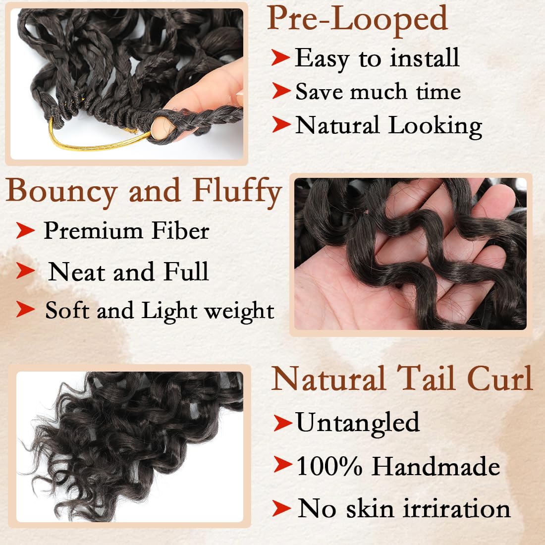 10”Gogo Curl Crochet Hair Shor - огляд і ціна Board Game Yogi