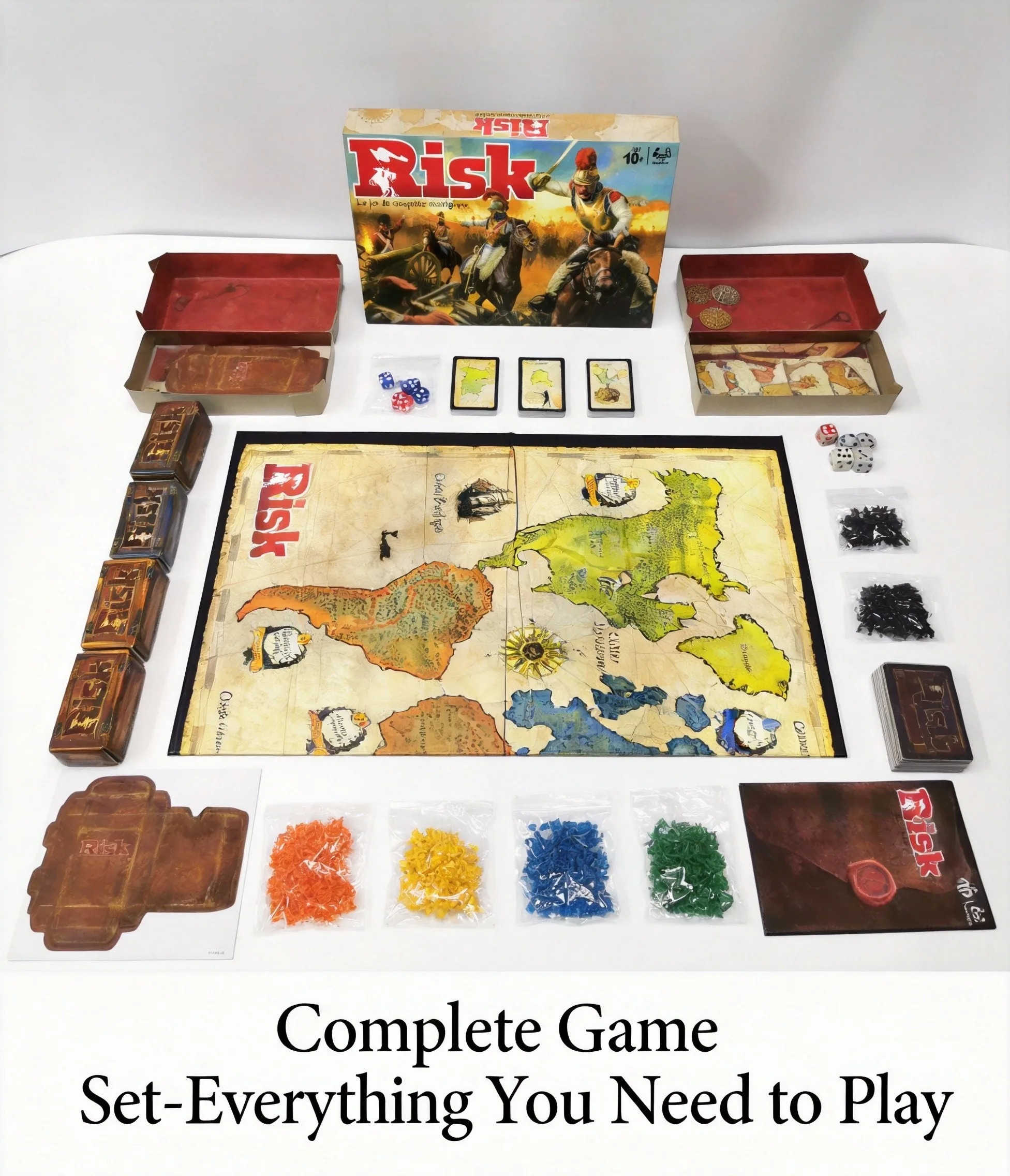 French Risk Strategy Board Gam - огляд і ціна Board Game Risk