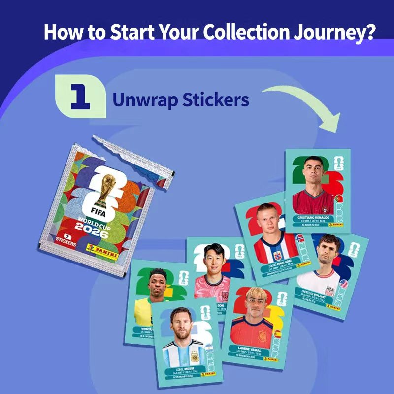 Panini 2026 World Cup Sticker  - огляд і ціна Board Game Book