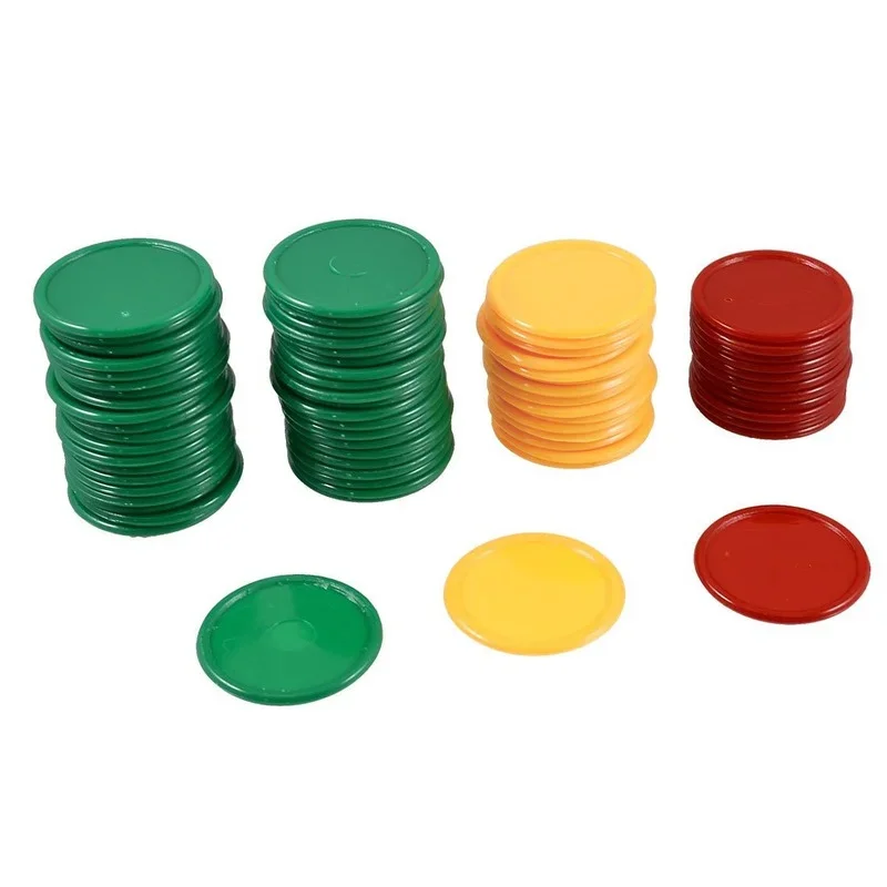 Poker Chips 3.2cm 3 Colors Pla - огляд і ціна Board Game With Chips