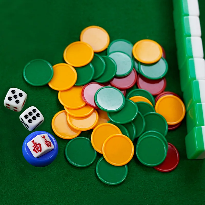 Poker Chips 3.2cm 3 Colors Pla - огляд і ціна Board Game With Chips