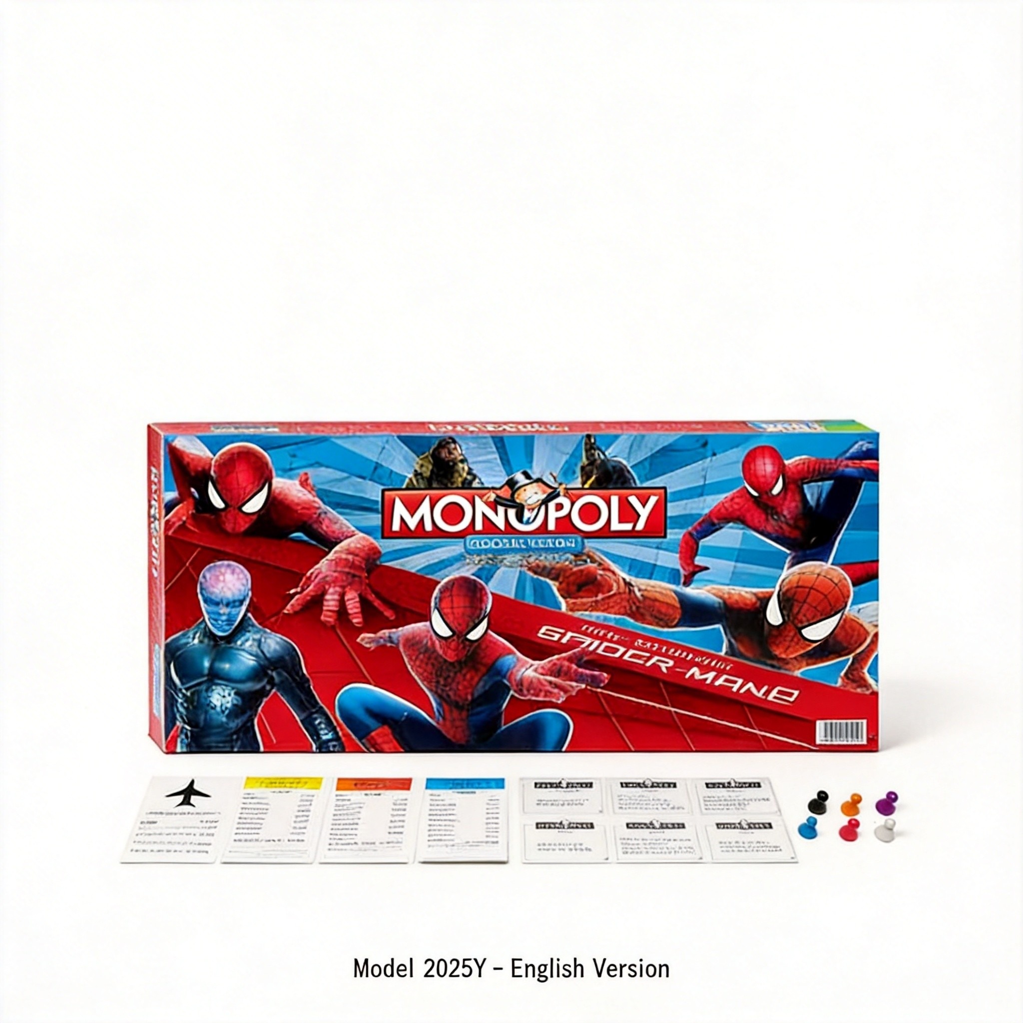 Spider-Man Monopoly Board Game - огляд і ціна Board Game Monopoli