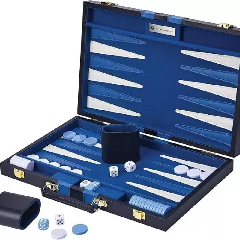 11 Inch PU Leather Chess Set B - огляд і ціна Game Storage Box