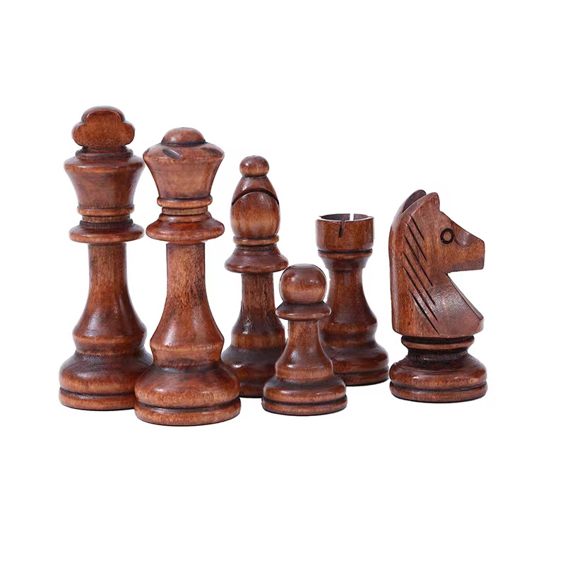 32 Pieces Wooden Chess King He - огляд і ціна Board Game Queen