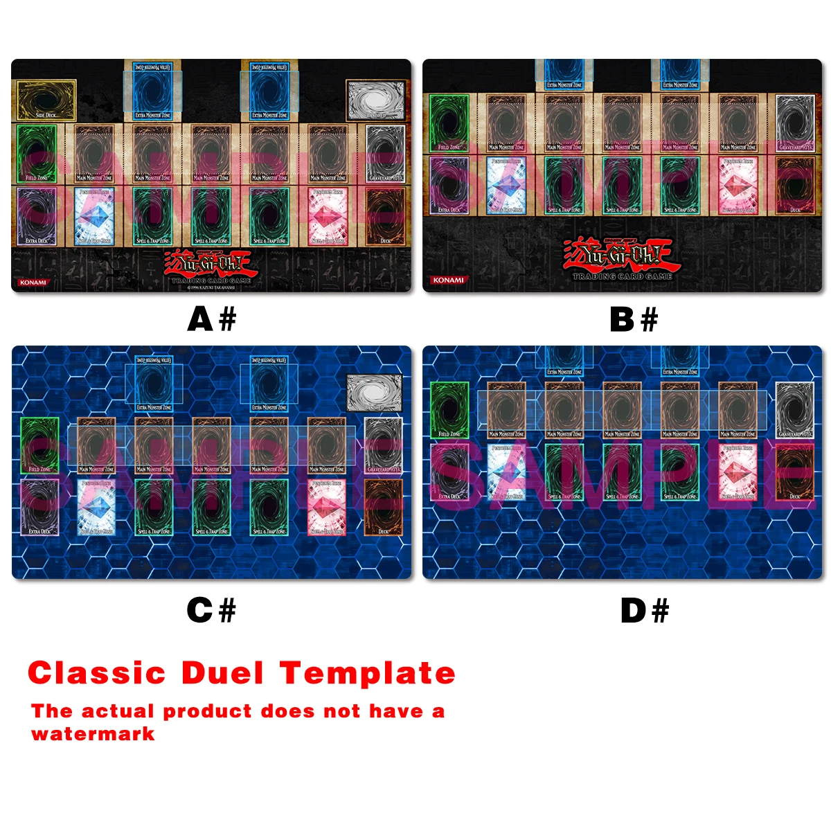 YuGiOh Classic Mat Board Game  - огляд і ціна Board Game Template