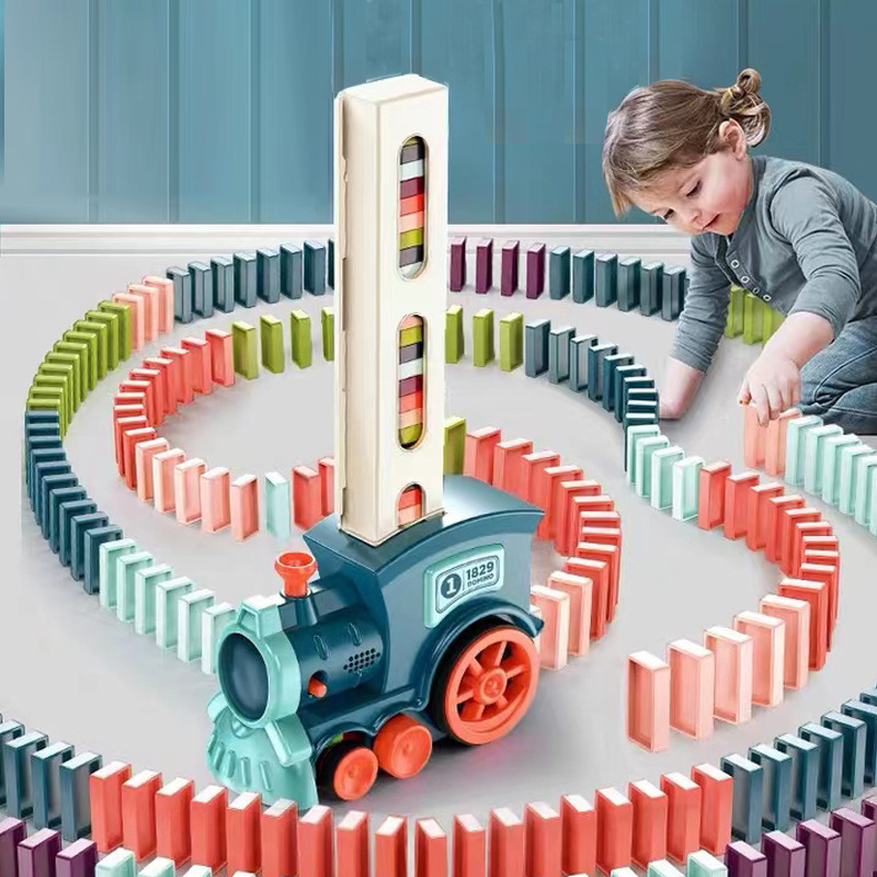 Automatic Laying Domino Train  - огляд і ціна Board Game Monopoli