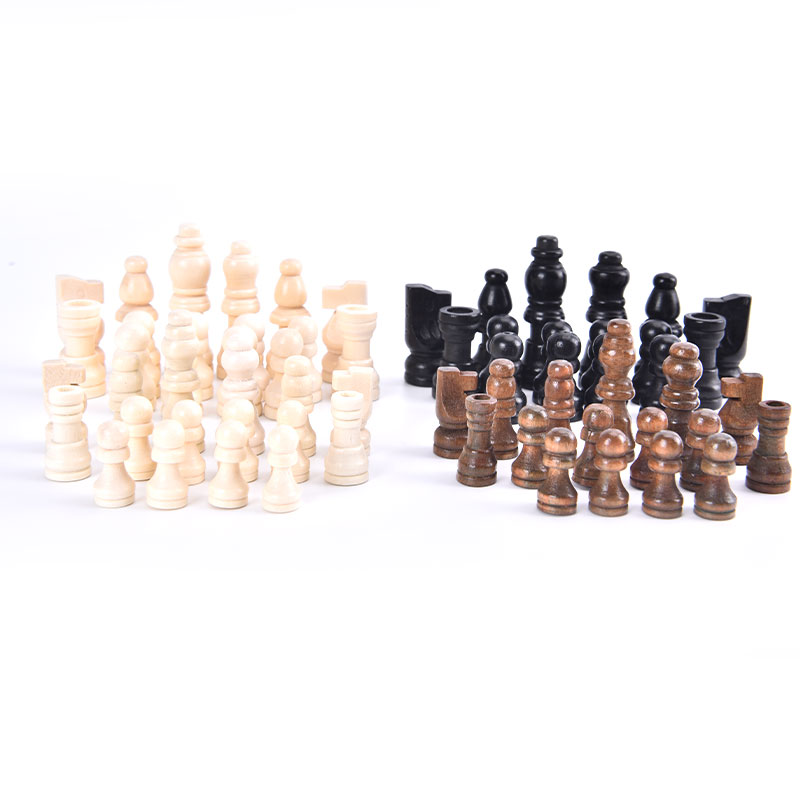 32pcs Wooden Chess Pieces Comp - огляд і ціна Board Game Queen