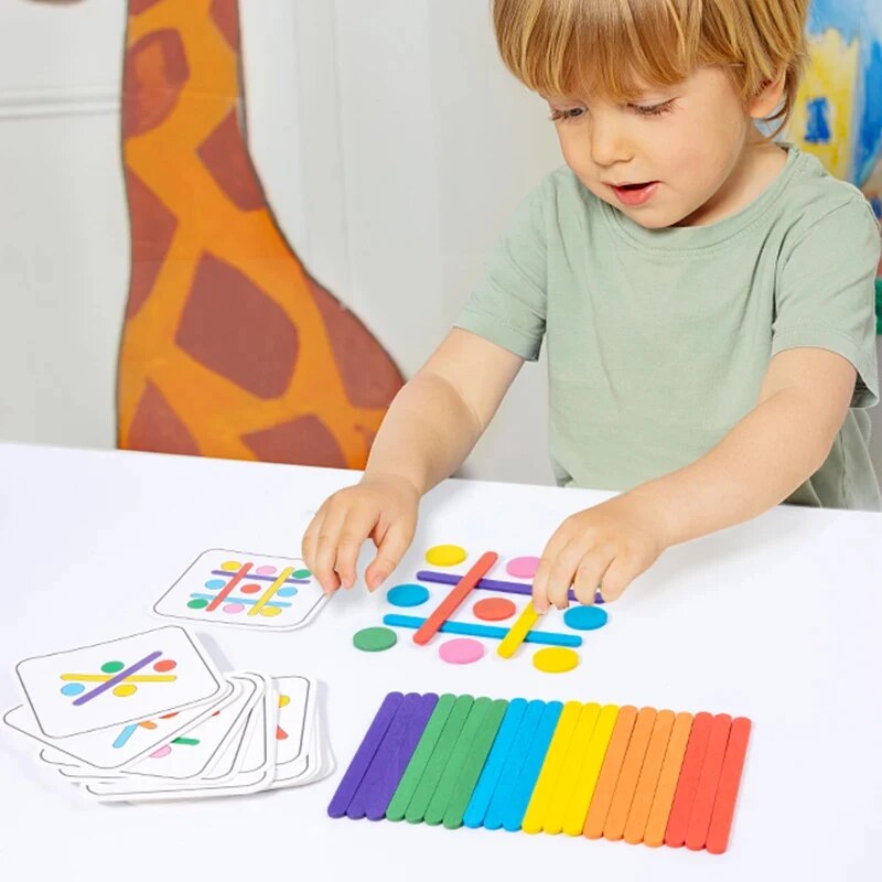 Children's Rainbow Stick Think - огляд і ціна Board Game Land