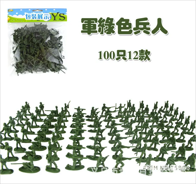 100pcs/lot Hot Bag Soldier Toy - огляд і ціна Board Game Risk