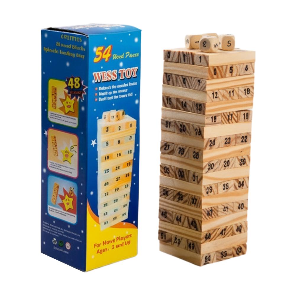 Small Size Wooden Building Blo - огляд і ціна Board Game Monopoli