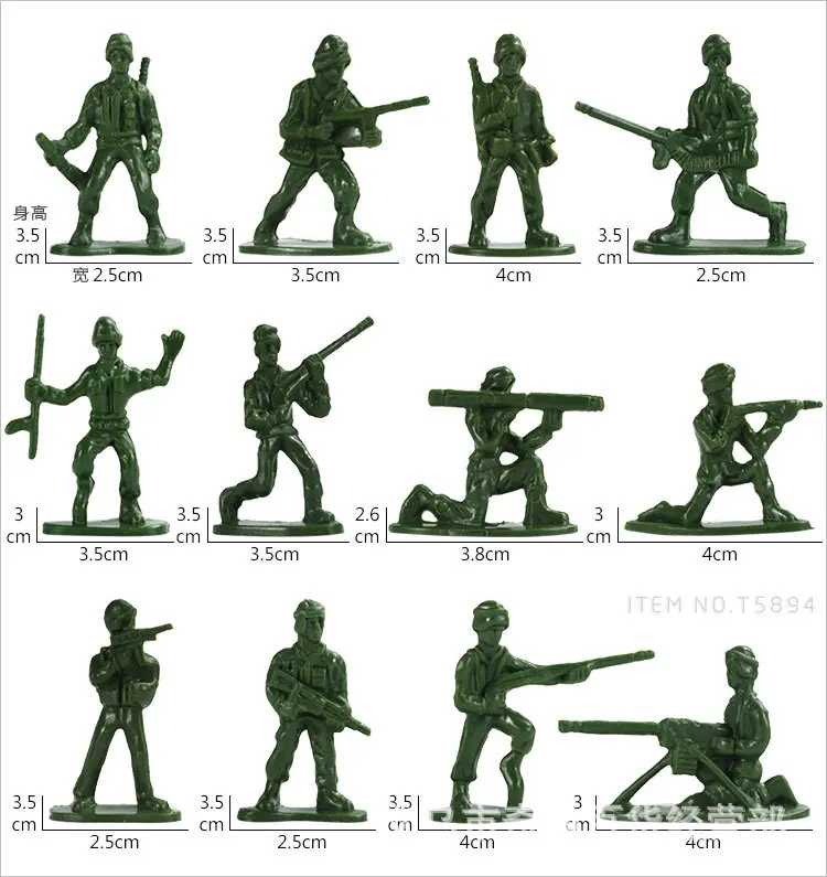 100pcs/lot Hot Bag Soldier Toy - огляд і ціна Board Game Risk