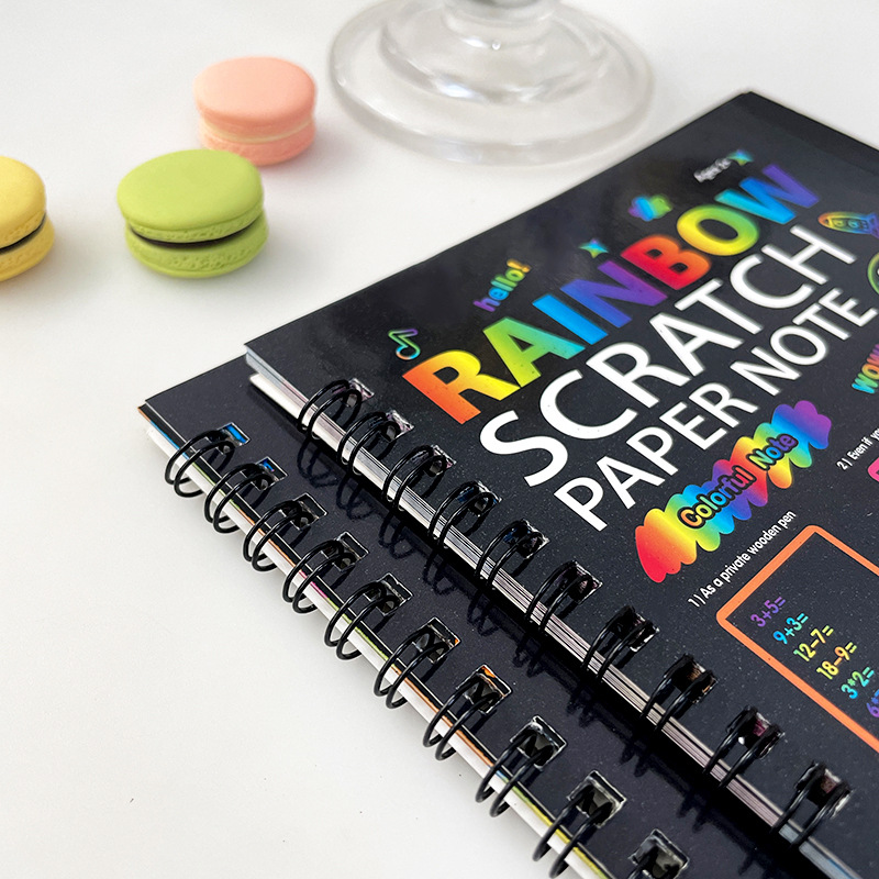 Rainbow Scratch Paper Note Chi - огляд і ціна Board Game Book