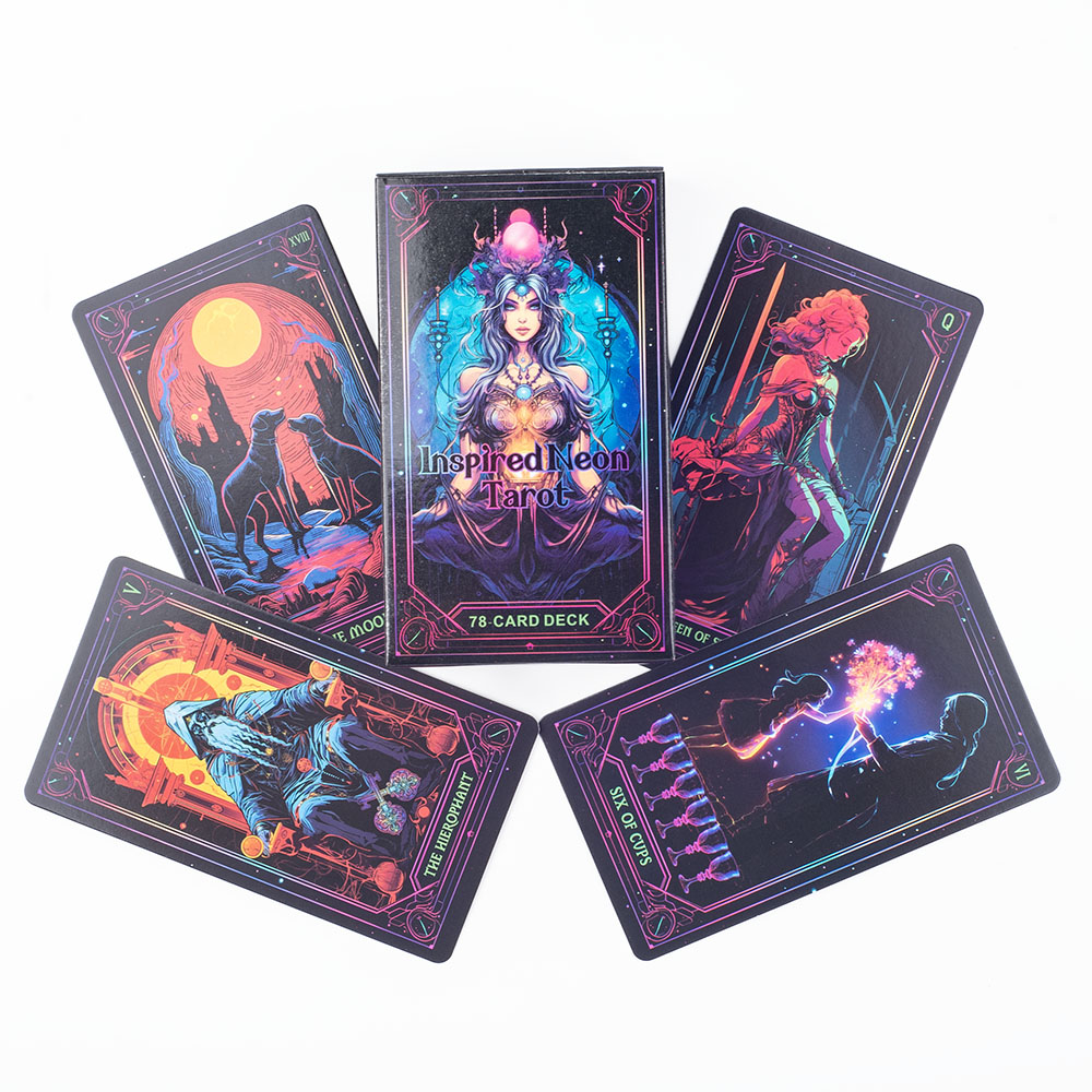 Inspired Neon Tarot Deck 78 Ca - огляд і ціна Board Game Of Life