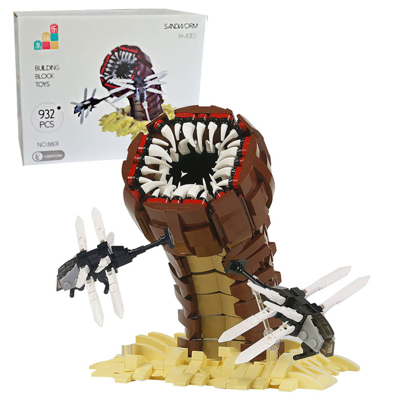 932PCS Sci-Fi Creature Model D - огляд і ціна Board Game Dune