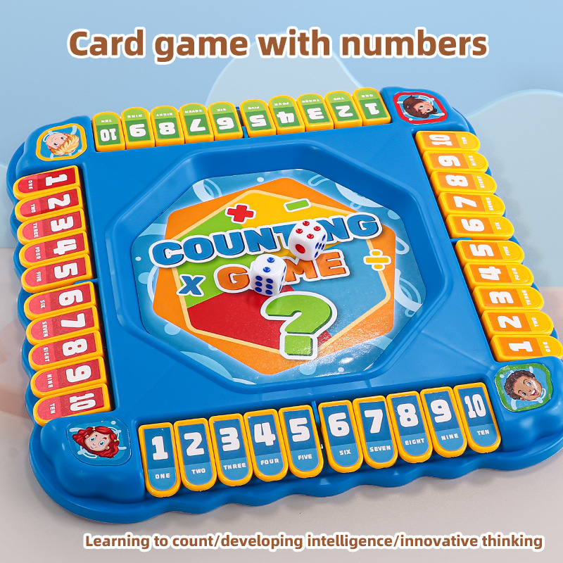 KNYYSECQ Children's Mathematic - огляд і ціна Board Game Flip 7
