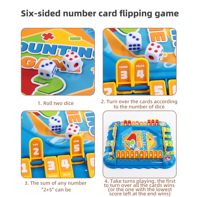 KNYYSECQ Children's Mathematic - огляд і ціна Board Game Flip 7