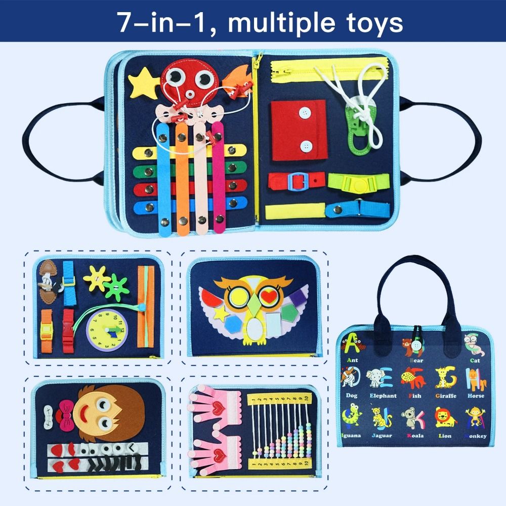 Creative Cute Felt Busy Board  - огляд і ціна Board Game Book