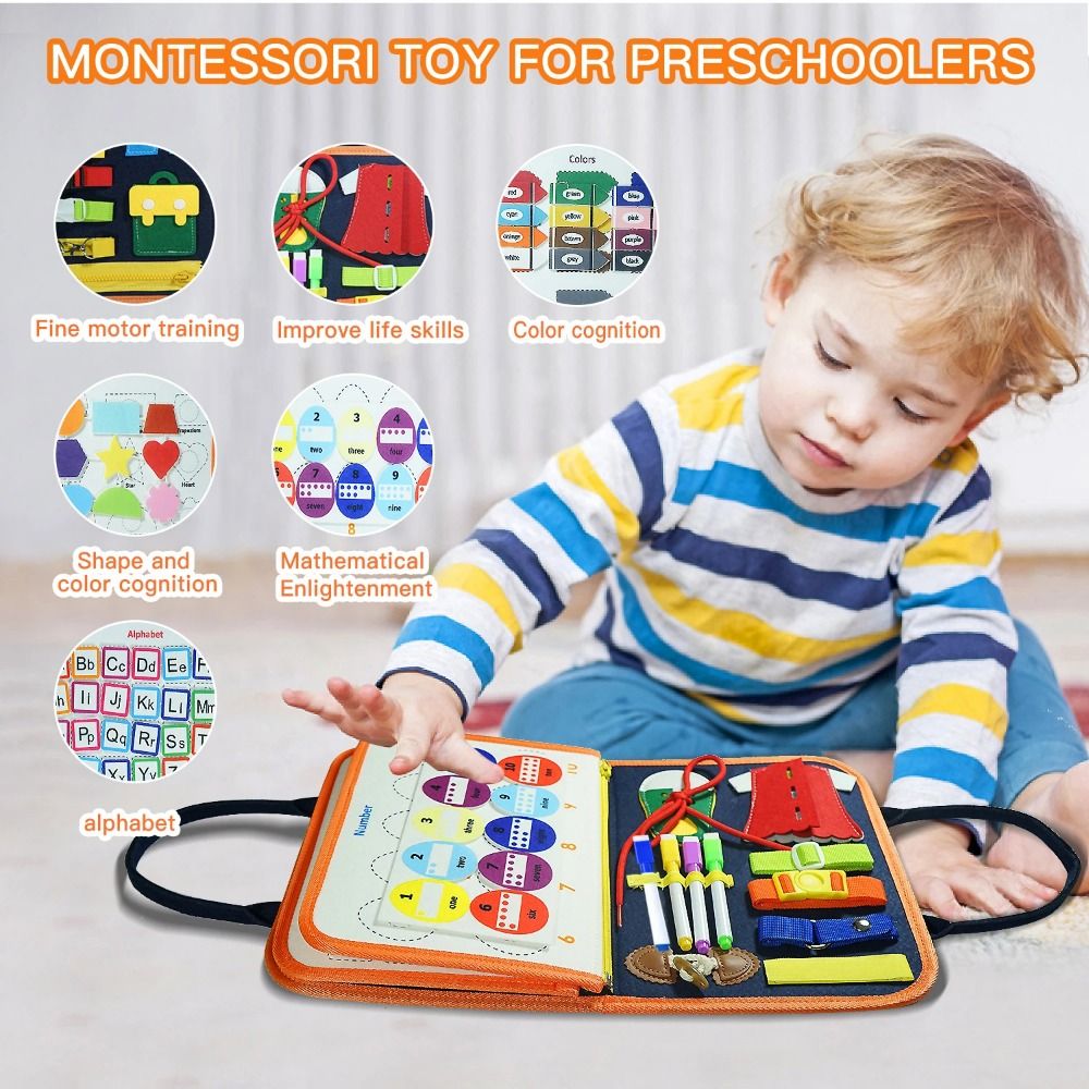 Creative Cute Felt Busy Board  - огляд і ціна Board Game Book