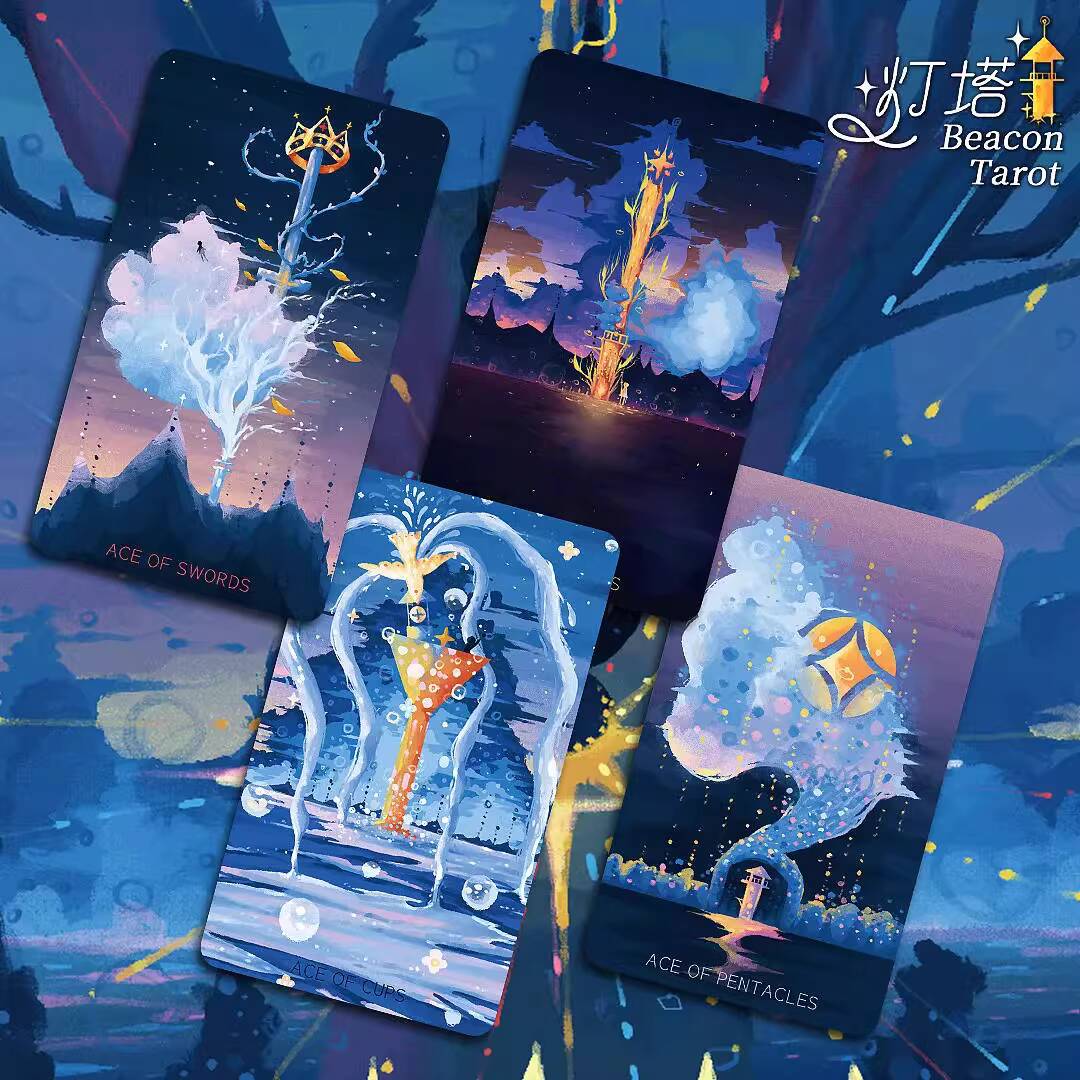 New Lighthouse Tarot Cards Aes - огляд і ціна Board Game Queen