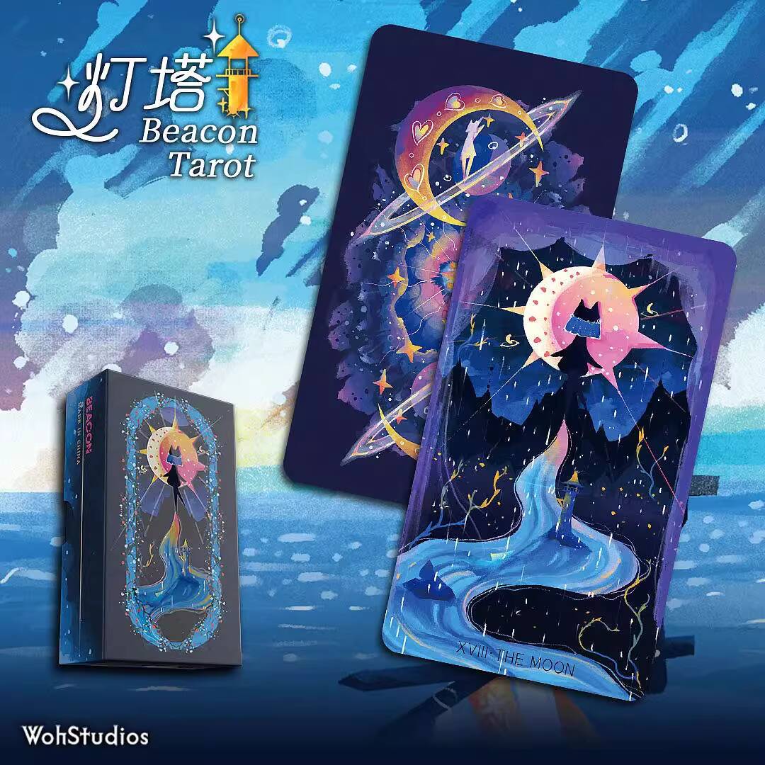 New Lighthouse Tarot Cards Aes - огляд і ціна Board Game Queen