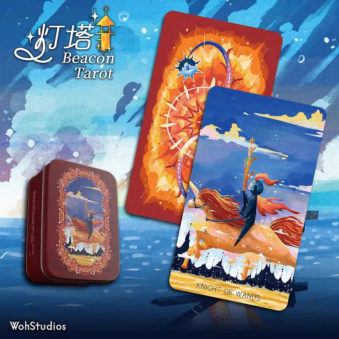 New Lighthouse Tarot Cards Aes - огляд і ціна Board Game Queen
