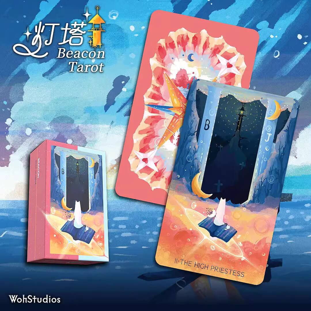 New Lighthouse Tarot Cards Aes - огляд і ціна Board Game Queen